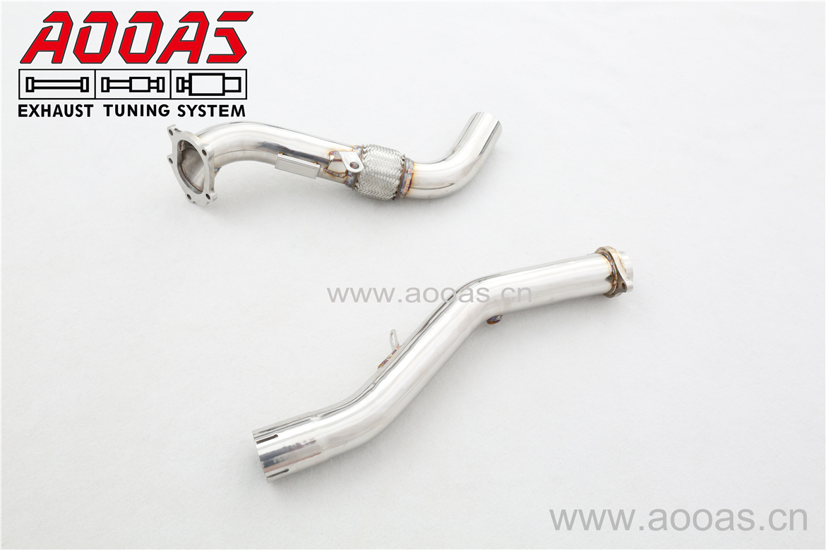 STI ej207 single blow    All SS304 / Decat (Catless) Downpipe